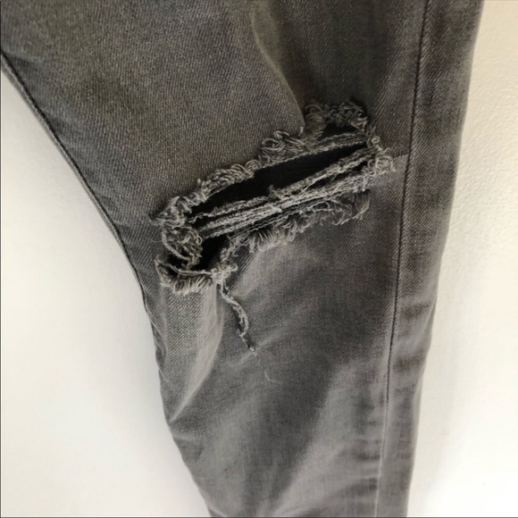 Frame faded gray jeans distressed knee size 25 - Picture 6 of 6
